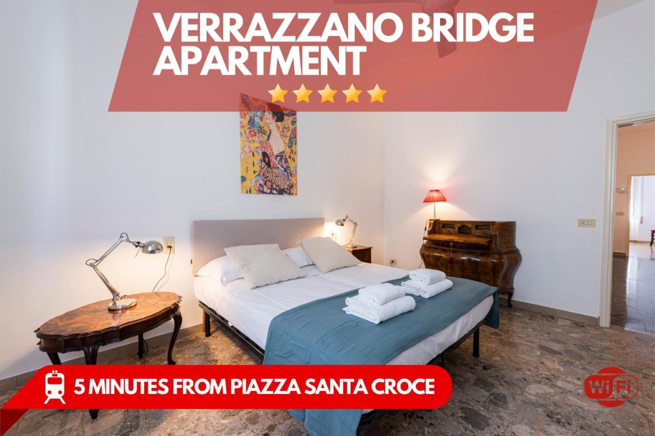 Wifi Ac & 2 Bathrooms Verrazzano Bridge Apartment Флоренция Екстериор снимка